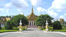 groe Tempelanlage in Kambodscha