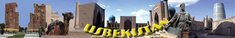 Bildberschrift zeigt historische Gebude in Usbekistan