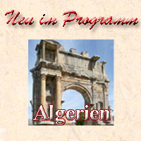 grafische Überschrift, Neu im Programm - Algerien