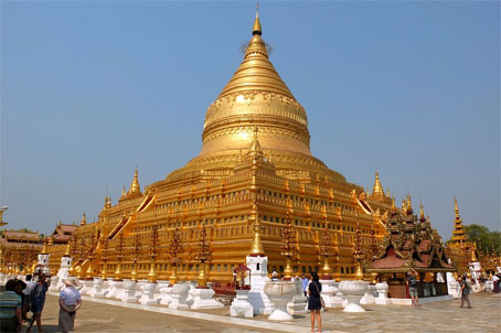 Myanmar, die Swedagon Pagode in Yangon